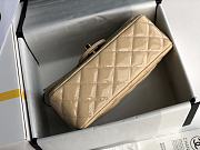Chanel Mini Flap Bag Patent Leather In Beige 1116 20cm - 6