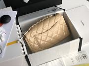Chanel Mini Flap Bag Patent Leather In Beige 1116 20cm - 5