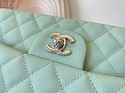 Chanel Medium Classic Bag In Blue A58600 Size 25.5cm - 6