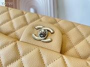 Chanel Medium Classic Flap Bag In Beige A58600 Size 25.5cm - 5