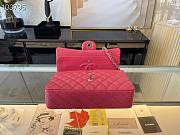 Chanel Medium Classic Flap Bag In Pink A58600 Size 25.5cm - 5