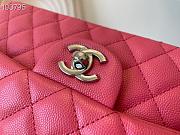 Chanel Medium Classic Flap Bag In Pink A58600 Size 25.5cm - 6