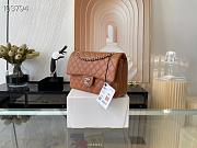Chanel Medium Classic Flap Bag In Brown A58600 Size 25.5cm - 4