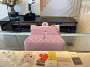 Chanel Medium Classic Flap Bag In Light Pink A58600 Size 25.5cm - 6