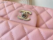 Chanel Medium Classic Flap Bag In Light Pink A58600 Size 25.5cm - 5