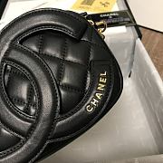 Chanel 20 SS Camera Case In Black AS1757 Size 13x20x5cm - 6