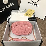 Chanel 20 SS Camera Case In Pink AS1757 Size 13x20x5cm - 1