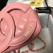 Chanel 20 SS Camera Case In Pink AS1757 Size 13x20x5cm - 2