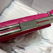 Chanel Clutch Bag Original Pink Sheep Leather AS1732 Size 18x19.5x8.5cm - 5