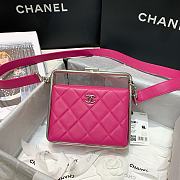 Chanel Clutch Bag Original Pink Sheep Leather AS1732 Size 18x19.5x8.5cm - 3