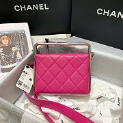 Chanel Clutch Bag Original Pink Sheep Leather AS1732 Size 18x19.5x8.5cm - 2