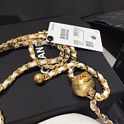 Chanel Mini Sheepskin AS1449 Size 12x12x4.5cm - 4