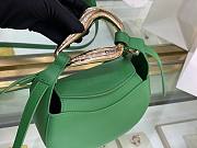 Chloe Kiss Small Purse In Green Calfskin S1350 Size: 20x26x8cm  - 6