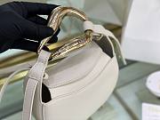Chloe Kiss Small Purse In White Calfskin S1350 Size: 20x26x8cm  - 6