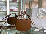 Chloe Kiss Small Purse In Brown Calfskin S1350 Size: 20x26x8cm  - 1