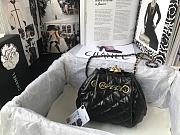 Chanel Minni Drawstring Bag In Black AS1802 Size: 20x17x10cm - 1