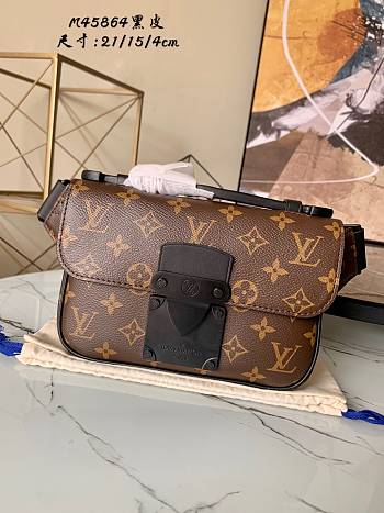 Louis Vuitton Monogram S Lock Ling Monogram M45864 Size 21cm