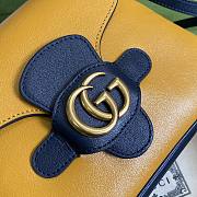 Gucci Small Messenger Bag With Double G In Yellow 648934 23.5cm - 5
