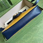 Gucci Small Messenger Bag With Double G In Yellow 648934 23.5cm - 6