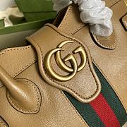 Gucci Small Top Handle Bag With Double G 658450 25cm. - 4