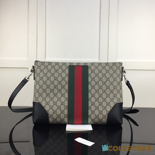 Gucci GG Black Messenger 474139 Size 35.5x25x4cm - 1