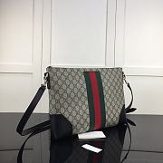 Gucci GG Black Messenger 474139 Size 35.5x25x4cm - 2