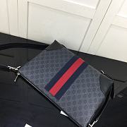 Gucci GG Black Messenger In Black 474139 Size 35.5cm - 6
