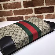 Gucci GG Black Messenger In Canvas Leather 474139 Size 35.5x25x4cm - 2