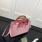 Gucci Small Tote Bag With Pink Leather 660195 Size 27x24x11cm - 4