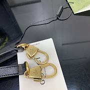 Gucci Small Tote Bag With Black Leather 660195 Size 27cm - 4