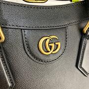 Gucci Small Tote Bag With Black Leather 660195 Size 27cm - 2