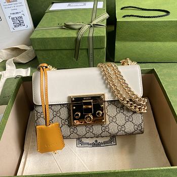 Gucci Padlock GG Shoulder Bag 409487 Size 20×12.5×8cm.