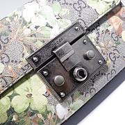 Gucci Padlock GG Green Shoulder Bag 409487 Size 20×12.5×8cm. - 3