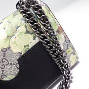 Gucci Padlock GG Green Shoulder Bag 409487 Size 20×12.5×8cm. - 2