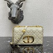 Small Dior Caro Bag Calfskin 621200 Size: 20×12×7cm - 1