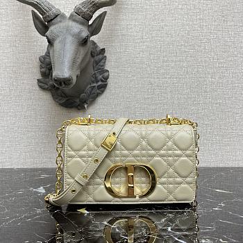 Small Dior Caro Bag Calfskin 621200 Size: 20×12×7cm