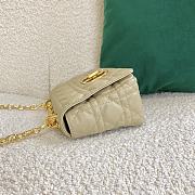 Small Dior Caro Bag Calfskin Golden Chain 621200 Size: 20×12×7cm - 5