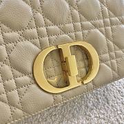 Small Dior Caro Bag Calfskin Golden Chain 621200 Size: 20×12×7cm - 3