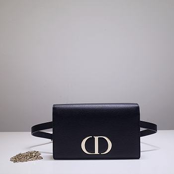 Dior Montaigne WOC Calfskin 9909 Size 19x12.5x4cm