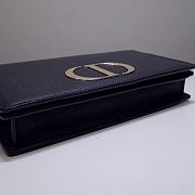 Dior Montaigne WOC Calfskin 9909 Size 19x12.5x4cm - 6