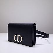 Dior Montaigne WOC Calfskin 9909 Size 19x12.5x4cm - 4