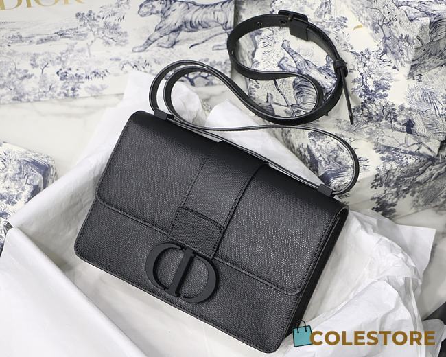 Dior Montaigne WOC With Black Calfskin M9030 Size 19x12.5x4cm - 1