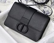 Dior Montaigne WOC With Black Calfskin M9030 Size 19x12.5x4cm - 5