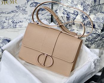 Dior Montaigne WOC With Beige Calfskin M9030 Size 19x12.5x4cm