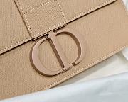 Dior Montaigne WOC With Beige Calfskin M9030 Size 19x12.5x4cm - 6