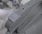Dior Montaigne WOC With Grey Calfskin M9030 Size 19x12.5x4cm - 5