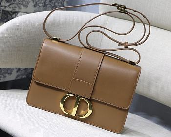 Dior Montaigne WOC With Brown Calfskin M9030 Size: 24x17x8cm
