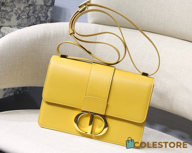 Dior Montaigne WOC With Yellow Calfskin M9030 Size: 24x17x8cm - 1