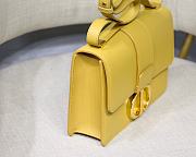 Dior Montaigne WOC With Yellow Calfskin M9030 Size: 24x17x8cm - 6