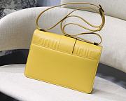 Dior Montaigne WOC With Yellow Calfskin M9030 Size: 24x17x8cm - 4